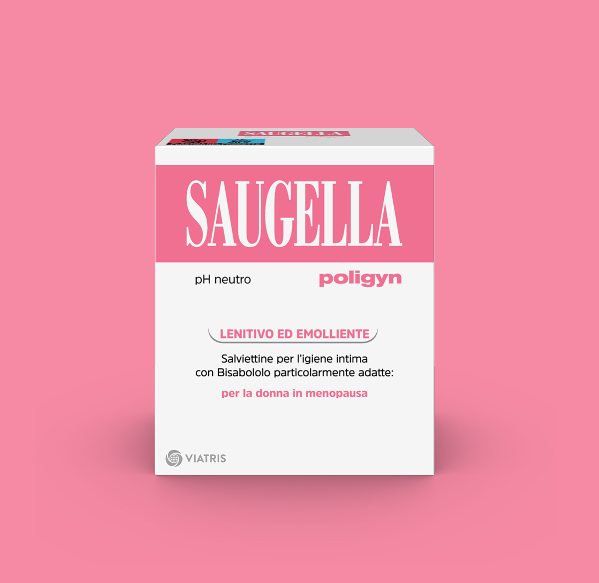 Saugella Poligyn - Salviette intime per la menopausa