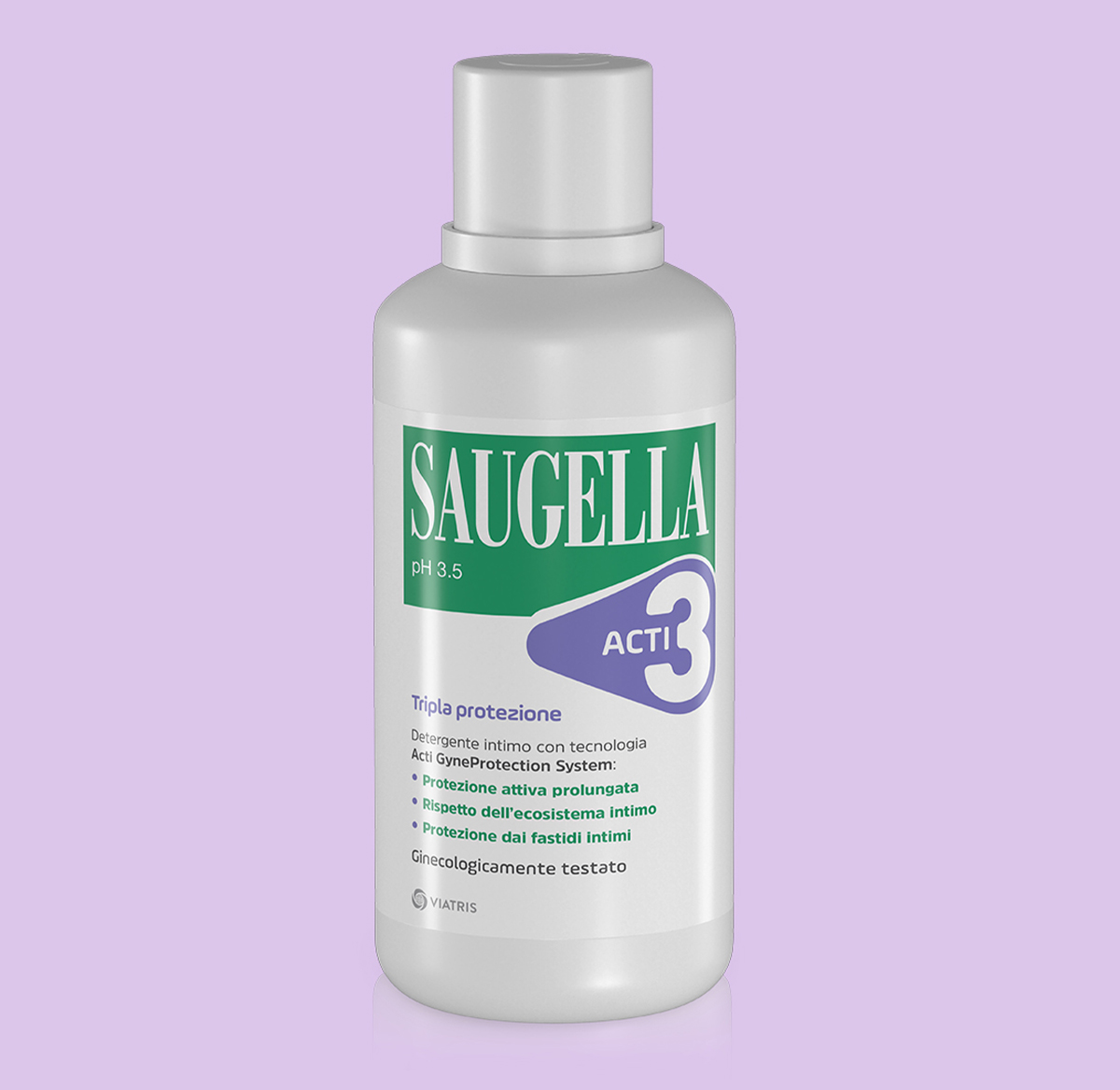 Saugella Acti 3 - Detergente intimo delicato