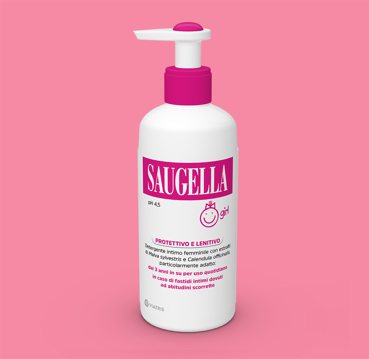 Saugella Girl - Detergente intimo per bambine