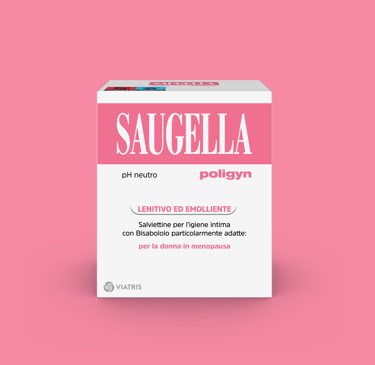 Saugella Poligyn  Salviette intime per la menopausa