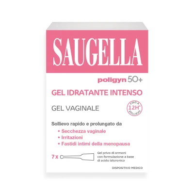 Saugella Poligyn 50+ Gel Idratante Intenso Gel Vaginale     