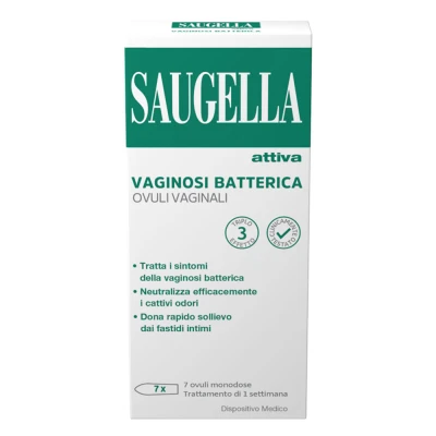 Saugella Attiva Vaginosi Batterica - Ovuli Vaginali