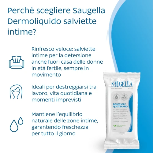 Dermoliquido salviette intime