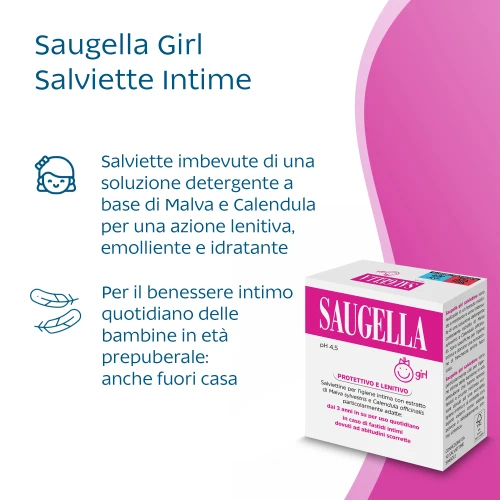 Saugella Girl Salviette intime