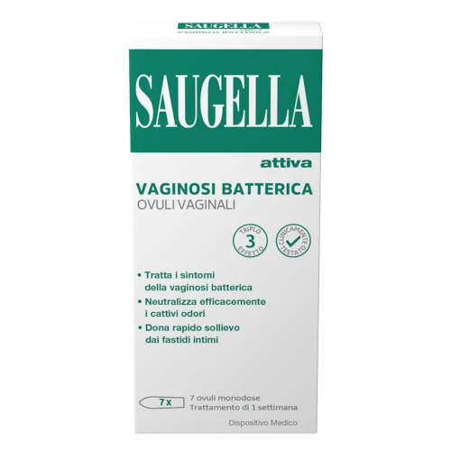 Saugella Attiva Vaginosi Batterica - Ovuli Vaginali